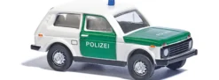 BUSCH 87110 Lada Niva 4x4 Polizei | Blaulichtmodell 1:120