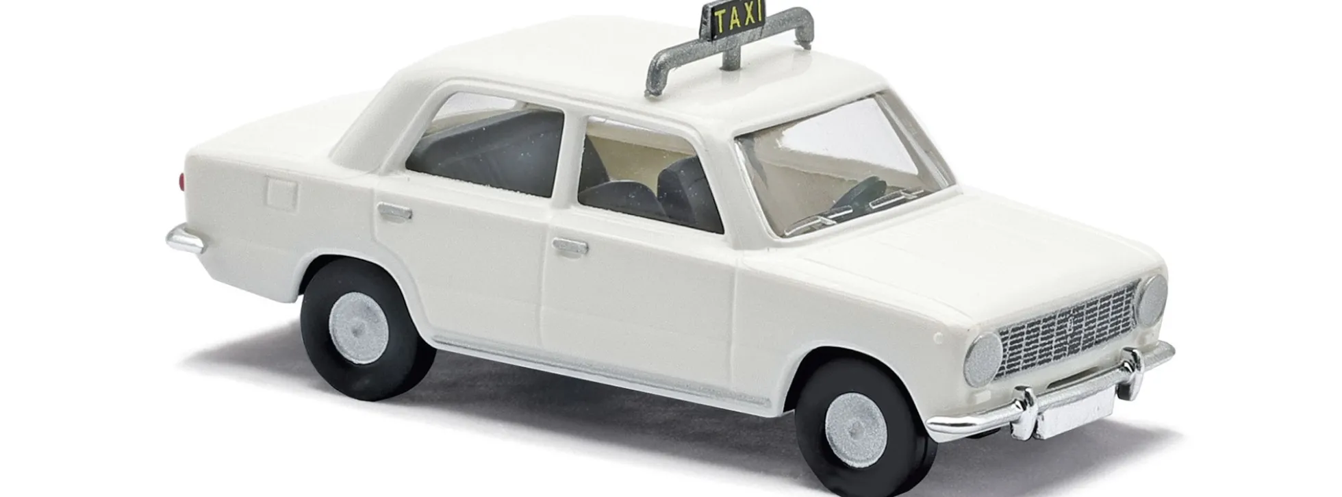 BUSCH 87009 Lada 1200 Taxi weiß | Modellauto 1:120