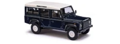 BUSCH 50302 Land Rover Defender blau Modellauto 1:87