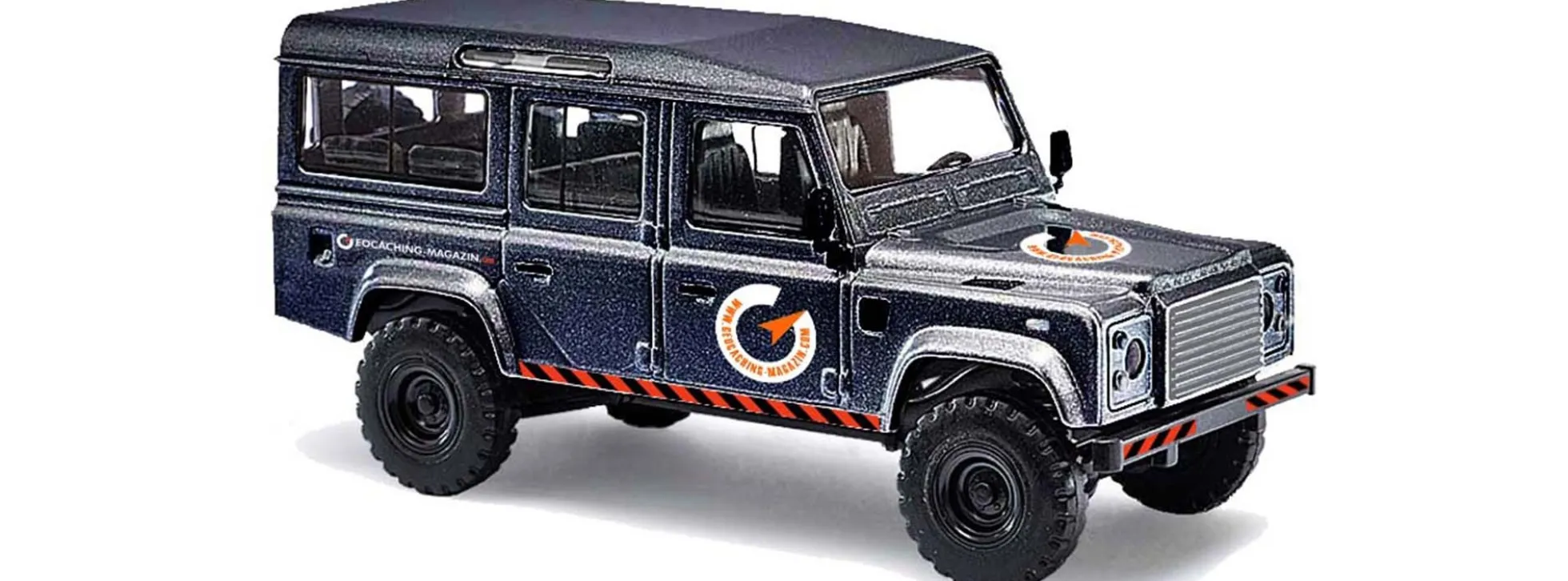 BUSCH 50326 Land Rover Defender Cachemobil | Modellauto 1:87