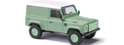 BUSCH 54352 Land Rover Defender 90 Kasten grün Automodell 1:87