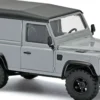 BUSCH 54356 Land Rover Defender 90 Kastenwagen 1983 silbergrau Automodell 1:87