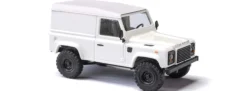 BUSCH 54351 Land Rover Defender 90 Kasten weiss Automodell 1:87