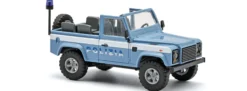 BUSCH 54397 Land Rover Defender 90 offen Polizia 1983 Blaulichtmodell 1:87
