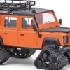 BUSCH 50332 Land Rover Defender Raupe orange | Modellauto 1:87
