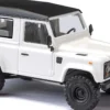 BUSCH 54301 Land Rover Defender 90 weiß | Modellauto 1:87
