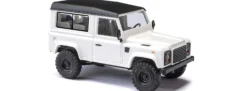 BUSCH 54301 Land Rover Defender 90 weiß | Modellauto 1:87