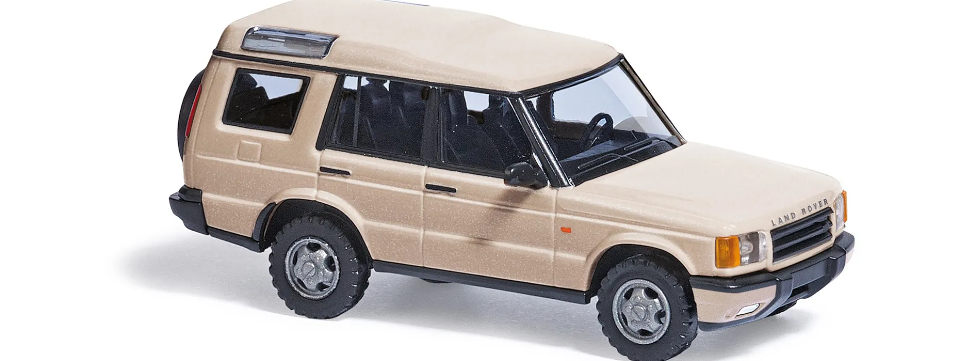 BUSCH 51935 Land Rover Discovery beigemetallic 1998 | Modellauto 1:87