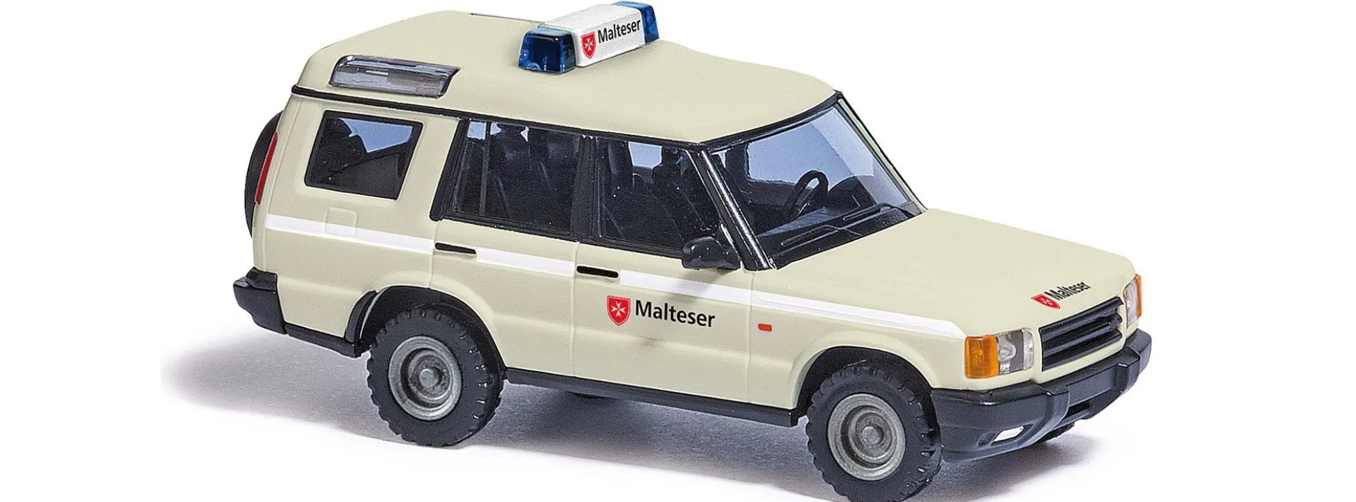BUSCH 51922 Land Rover Discovery Malteser | Blaulichtmodell 1:87