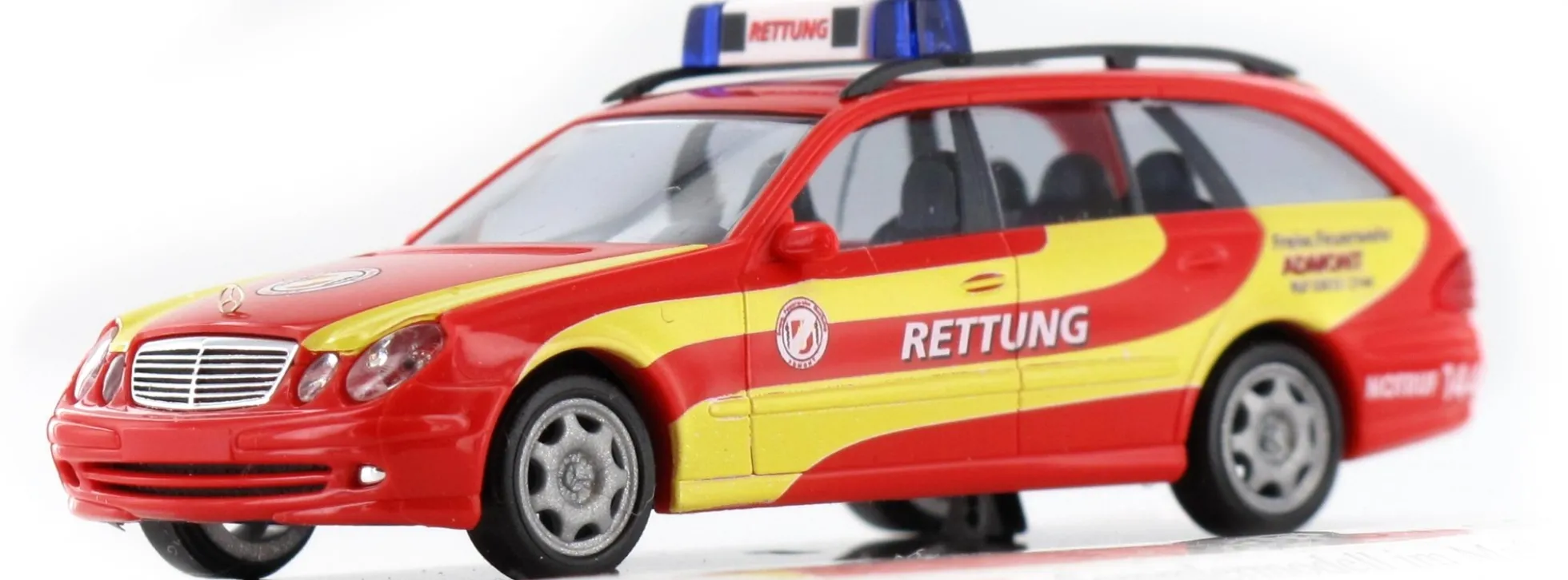 BUSCH 49460 MB E-Klasse Feuerwehr Rettung Admont | Blaulichtmodell 1:87