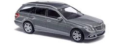 BUSCH 44255 MB E-Klasse T-Modell | dunkelsilber | Modellauto 1:87