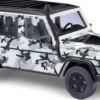 BUSCH 51423 MB G-Klasse Crazy in grey | Baujahr 1990 | Modellauto 1:87