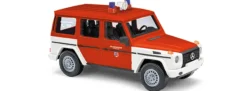 BUSCH 51412 MB G-Klasse 90 Feuerwehr Düsseldorf | Blaulichtmodell 1:87