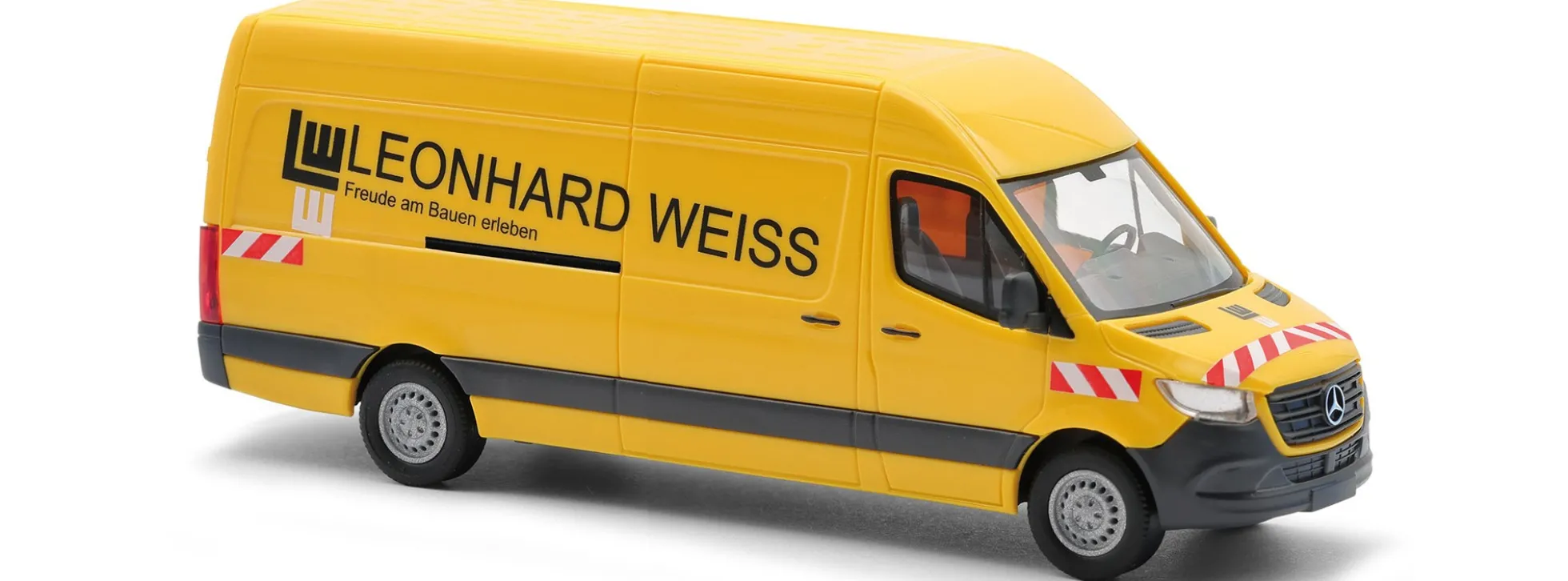 BUSCH 52641 MB Sprinter Kastenwagen Leonhard Weiss | Modellauto 1:87