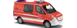 BUSCH 53461 MB Sprinter kurz Feuerwehr Weißenburg | Blaulichtmodell 1:87