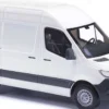 BUSCH 54000 MB Sprinter kurz Kastenwagen Weiß | Modellauto 1:87