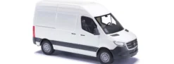 BUSCH 54000 MB Sprinter kurz Kastenwagen Weiß | Modellauto 1:87
