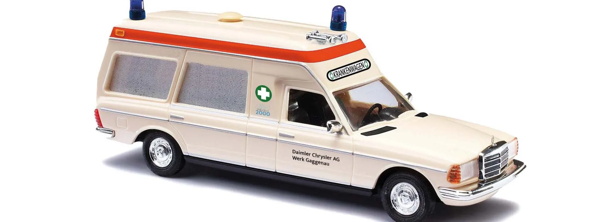 BUSCH 52221 MB VF 123 Krankenwagen | Blaulichtmodell 1:87
