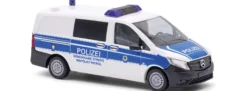 BUSCH 54802 MB Vito Bundespolizei gemeinsame Streife | Blaulichtmodell 1:87