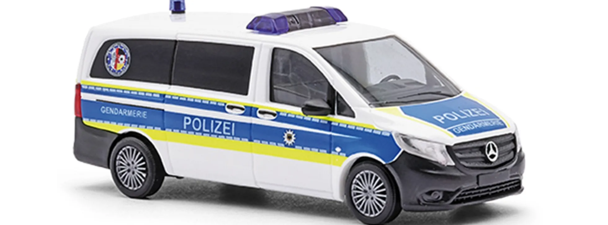BUSCH 51159 MB Vito Bundespolizei/Gendarmerie | Blaulichtmodell 1:87