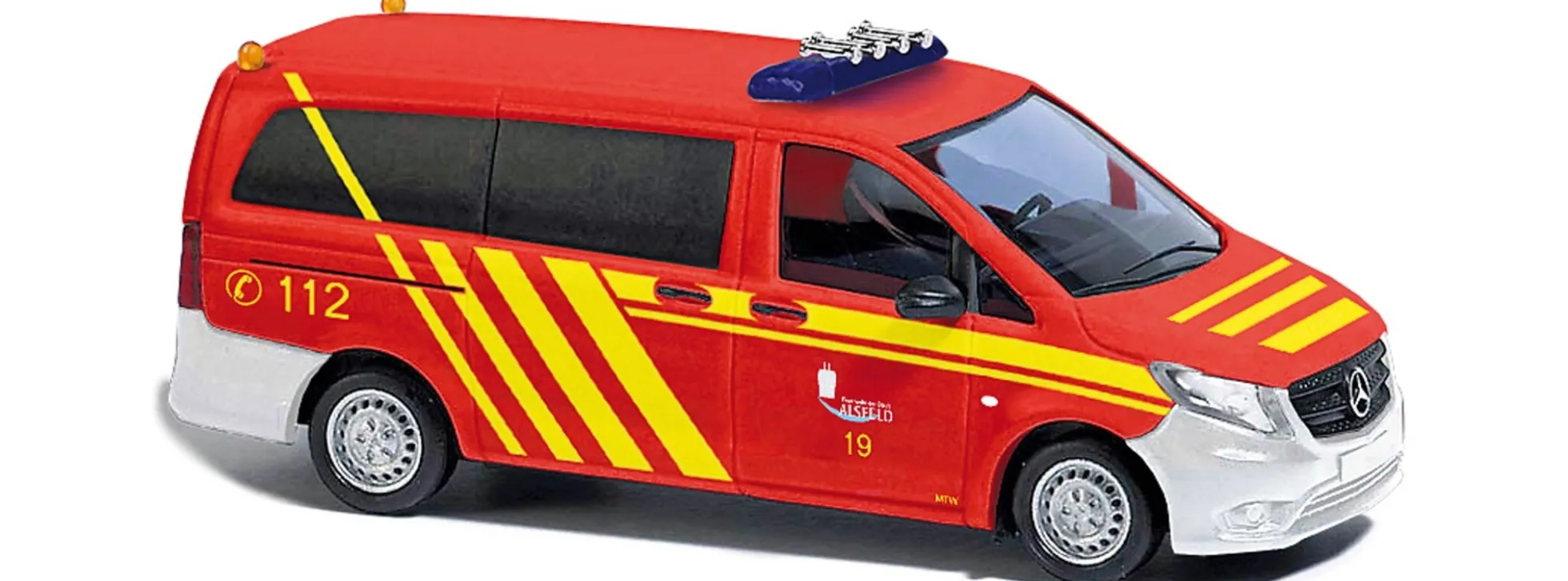 BUSCH 51184 MB Vito, Feuerwehr Alsfeld | Blaulichtmodell 1:87