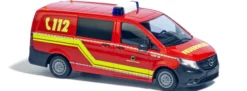 BUSCH 51146 MB Vito Feuerwehr Dortmund LKW | Blaulicht-Modell 1:87