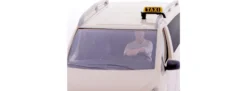 BUSCH 54807 MB Vito Taxi mit Fahrer | Modellauto 1:87