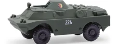 BUSCH Mehlhose 210104002 Spähpanzerwagen SPW-40P2 Turm mit MG NVA Militärmodell 1:87