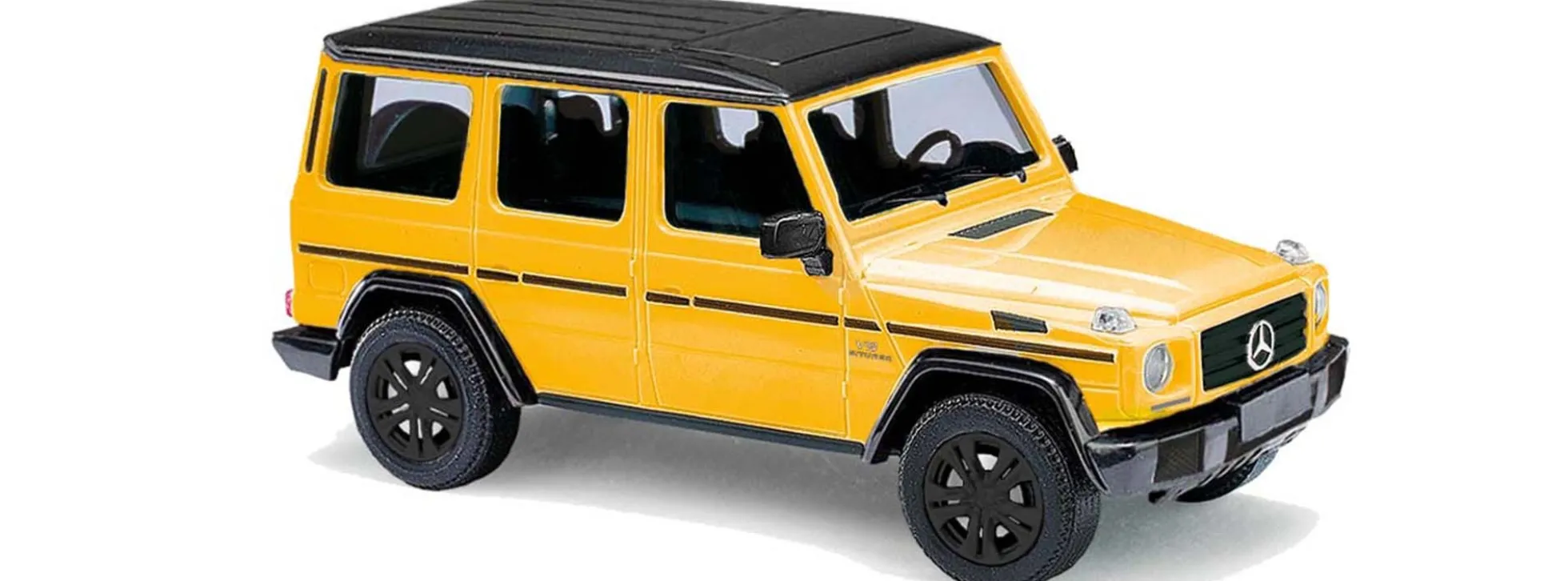 BUSCH 51472 Mercedes-Benz G-Klasse gelb | Modellauto 1:87