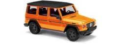 BUSCH 51464 Mercedes-Benz G-klasse 2008 orange schwarz Automodell 1:87
