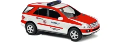 BUSCH 49811 Mercedes-Benz M-Klasse W164 Malteser Notarzt Blaulichtmodell 1:87