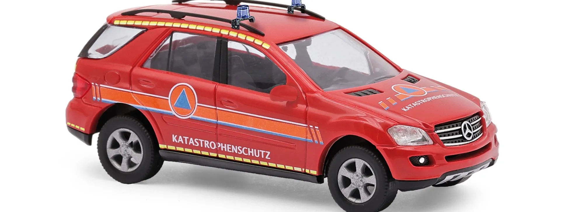 BUSCH 49822 Mercedes-Benz ML-Klasse Katastrophenschutz Bremen 2005 | Blaulichtmodell 1:87