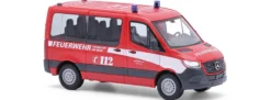 BUSCH 53467 Mercedes-Benz Sprinter kurzer Radstand FW Frankfurt a. M. 2018 | Blaulichtmodell 1:87