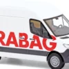 BUSCH 54007 Mercedes-Benz Sprinter kurzer Radstand/Hochdach Strabag 2018 | Modellauto 1:87