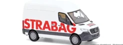 BUSCH 54007 Mercedes-Benz Sprinter kurzer Radstand/Hochdach Strabag 2018 | Modellauto 1:87