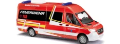 BUSCH 52625 Mercedes-Benz Sprinter lang Feuerwehr | Blaulichtmodell 1:87