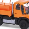 BUSCH 50932 Mercedes-Benz Unimog U430 mit Asphalt-Thermofass 2013 | Baumaschinenmodell 1:87