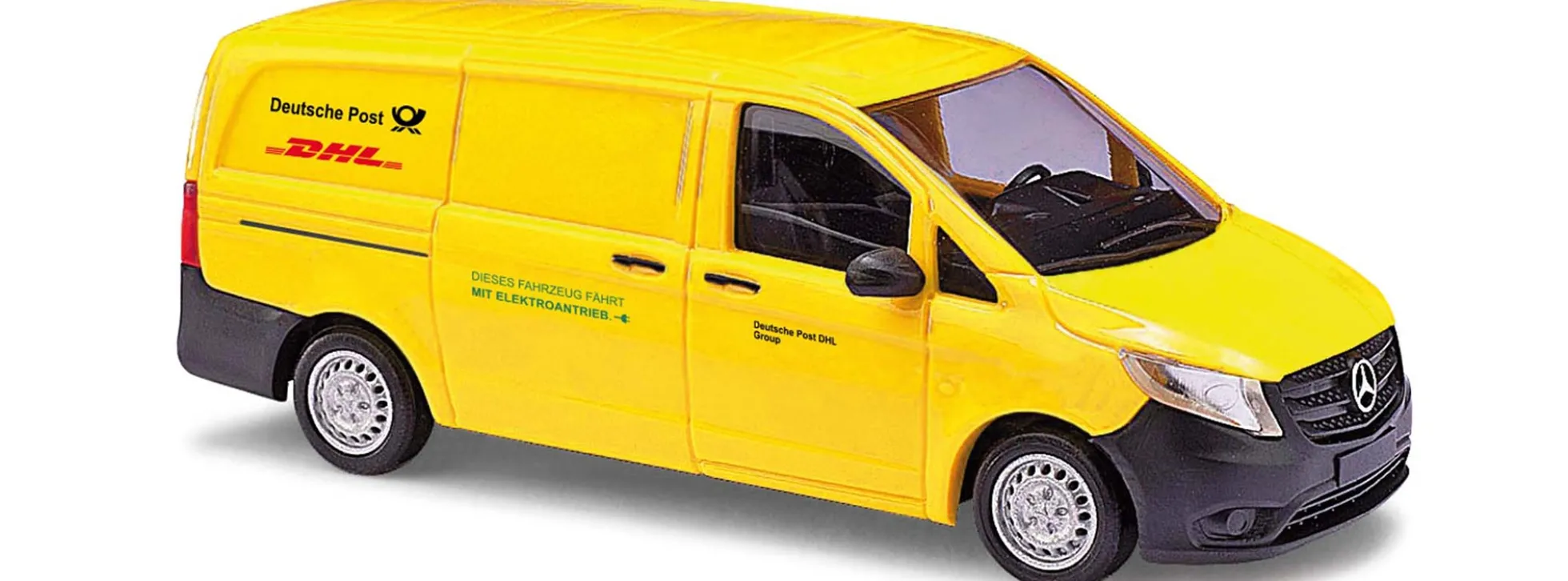 BUSCH 51177 Mercedes-Benz Vito DHL Elektro 2014 | Modellauto 1:87