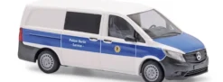 BUSCH 51158 Mercedes-Benz Vito Halbbus Polizei Berlin Service Automodell 1:87