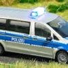 BUSCH 5597 Mercedes-Benz V-Klasse Polizei mit Blinkelektronik Fertigmodell 1:87