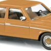 BUSCH 46871 Mercedes-Benz W123 Limousine mit gelben Scheinwerfern Frankreich Automodel