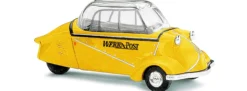 BUSCH 48820 Messerschmitt Kabinenroller KR200 Werra Post 1956 | Modellauto 1:87