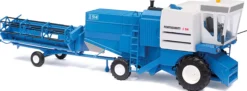 BUSCH 40183 Mähdrescher Fortschritt E514 blau 1982 | Landwirtschaftsmodell 1:87