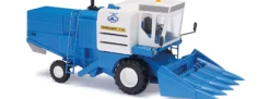 BUSCH 40184 Mähdrescher Fortschritt E514 FDJ Jugendobjekt Maisgebiss | Landwirtschaftsmodell 1:87