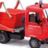 BUSCH 42234 Multicar M26 Containerabsetzer Feuerwehr Wolfsburg VW AG Blaulichtmodell 1:87