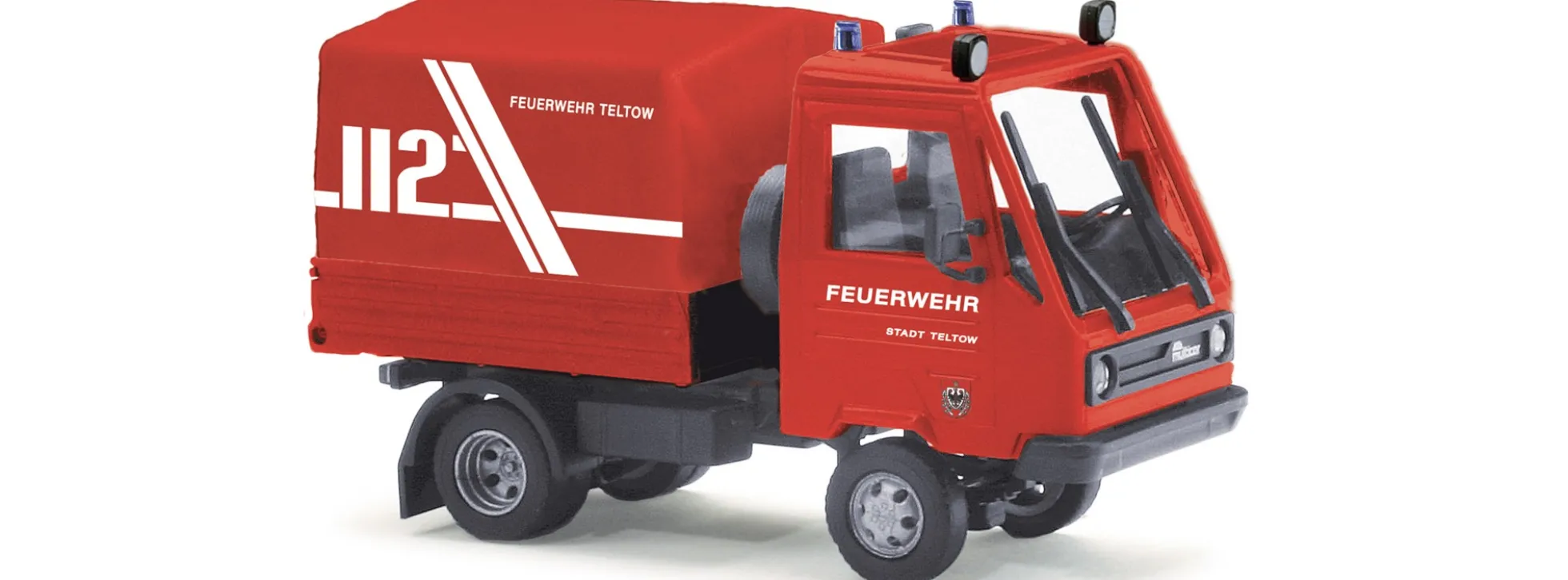 BUSCH 42251 Multicar M26 Plane FW Teltow 1991 | Blaulichtmodell 1:87