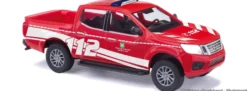 BUSCH 53722 Nissan Navara Feuerwehr Saalfeld | Blaulichtmodell 1:87