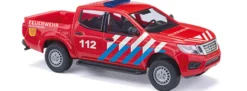 BUSCH 53727 Nissan Navara Feuerwehr Glücksburg | Blaulichtmodell 1:87