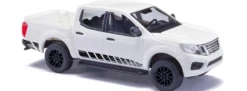 BUSCH 53712 Nissan Navara N-Guard Weiß | Modellauto 1:87