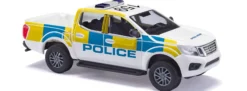 BUSCH 53728 Nissan Navara Police Polizei England Blaulichtmodell 1:87